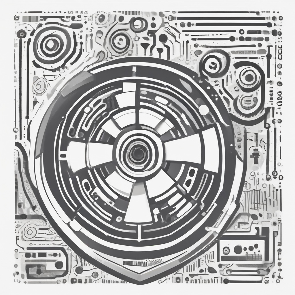 Data processing icon